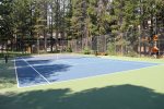 Mammoth Lakes Condo Rental Sunshine Village Tennis Court